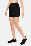 Amante High Rise Anti Microbial Shorts - Jet Black — thumbnail 2